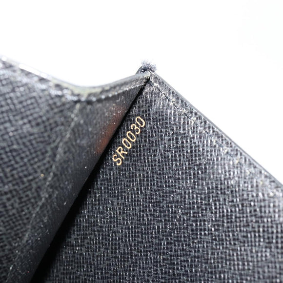 LOUIS VUITTON Epi Serviette Conseiller Business Bag Black M54422 LV Auth BA12698