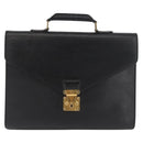 LOUIS VUITTON Epi Serviette Conseiller Business Bag Black M54422 LV Auth BA12699-13
