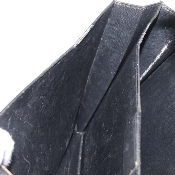 LOUIS VUITTON Epi Serviette Conseiller Business Bag Black M54422 LV Auth BA12699