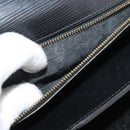 LOUIS VUITTON Epi Serviette Conseiller Business Bag Black M54422 LV Auth BA12699-11