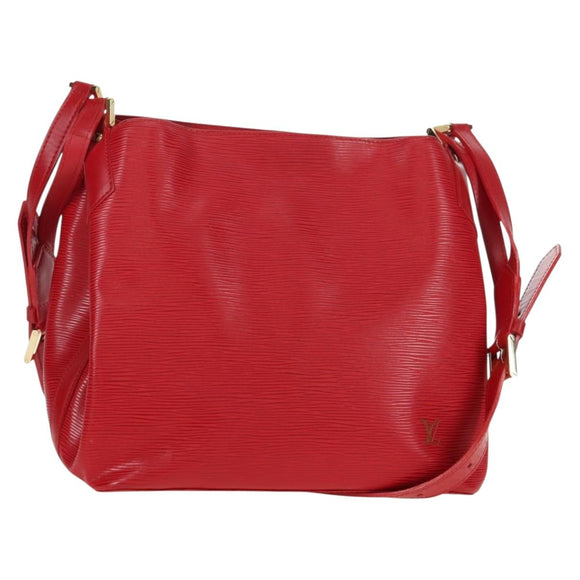 LOUIS VUITTON Epi Mandala MM Shoulder Bag Red M5889E LV Auth BA12700V