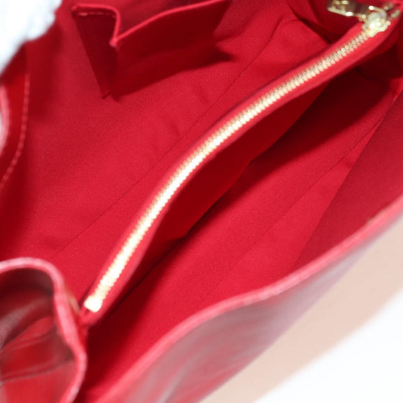 LOUIS VUITTON Epi Mandala MM Shoulder Bag Red M5889E LV Auth BA12700V