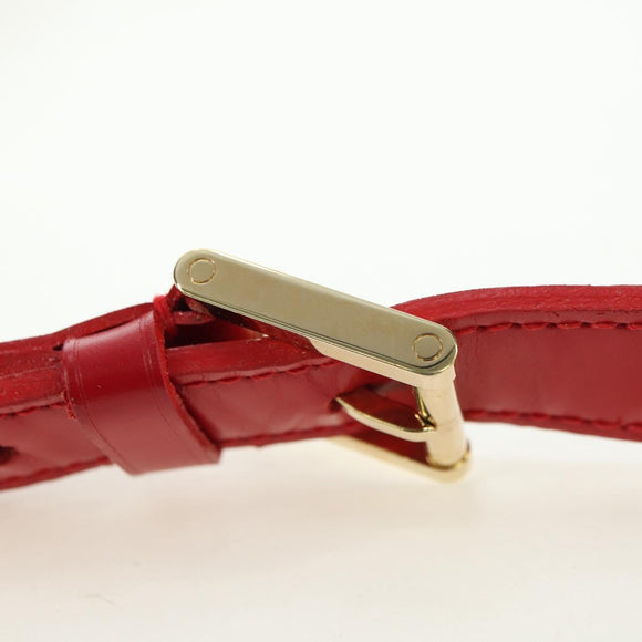 LOUIS VUITTON Epi Mandala MM Shoulder Bag Red M5889E LV Auth BA12700V