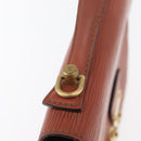 LOUIS VUITTON Epi Monceau 28 Hand Bag Brown M52123 LV Auth BA12701-19