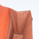 LOUIS VUITTON Epi Monceau 28 Hand Bag Brown M52123 LV Auth BA12701-23