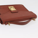 LOUIS VUITTON Epi Monceau 28 Hand Bag Brown M52123 LV Auth BA12701-6