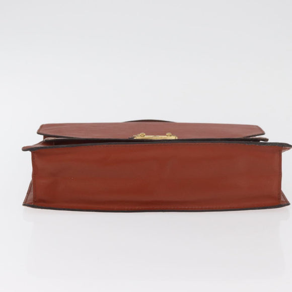LOUIS VUITTON Epi Monceau 28 Hand Bag Brown M52123 LV Auth BA12701