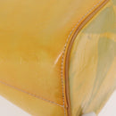 LOUIS VUITTON Monogram Vernis Houston Handtasche Gris M91053 LV Auth BA12703-14