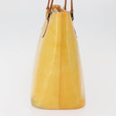LOUIS VUITTON Monogram Vernis Houston Handtasche Gris M91053 LV Auth BA12703-4