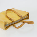 LOUIS VUITTON Monogram Vernis Columbus Tote Bag Gris M91028 LV Auth BA12704-6
