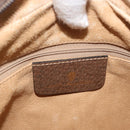 GUCCI GG Supreme Web Sherry Line Bag PVC Beige Gold 24 02 005 Auth BA12706-17
