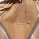 GUCCI GG Supreme Web Sherry Line Bag PVC Beige Gold 24 02 005 Auth BA12706-19