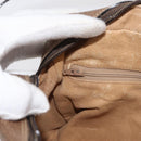 GUCCI GG Supreme Web Sherry Line Bag PVC Beige Gold 24 02 005 Auth BA12706-21