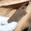 GUCCI GG Supreme Web Sherry Line Bag PVC Beige Gold 24 02 005 Auth BA12706-24