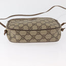 GUCCI GG Supreme Umhängetasche PVC Beige Gold 116 02 606 Auth BA12707-5