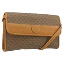 GUCCI Micro GG Supreme Shoulder Bag PVC Beige Gold 004 58 0264 Auth BA12708-1