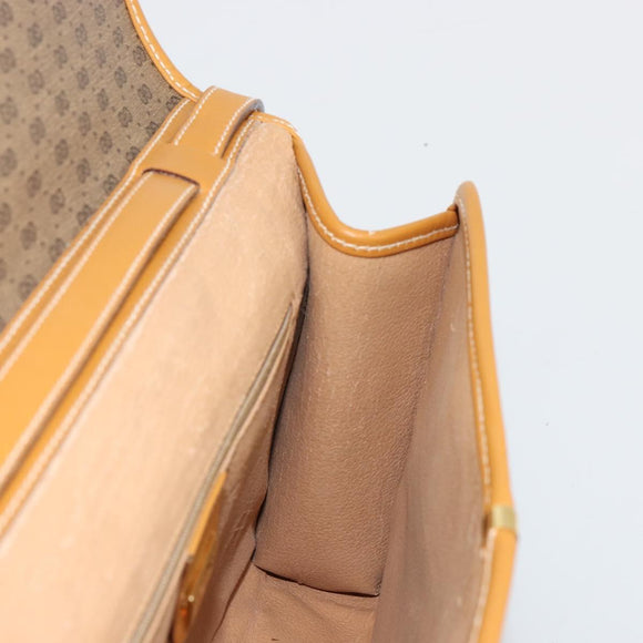 GUCCI Micro GG Supreme Shoulder Bag PVC Beige Gold 004 58 0264 Auth BA12708