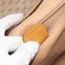 GUCCI Micro GG Supreme Shoulder Bag PVC Beige Gold 004 58 0264 Auth BA12708-22