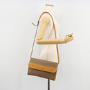 GUCCI Micro GG Supreme Shoulder Bag PVC Beige Gold 004 58 0264 Auth BA12708-23