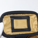 Gianni Versace Vanity Hand Bag PVC Yellow Gold Auth BA12716-11
