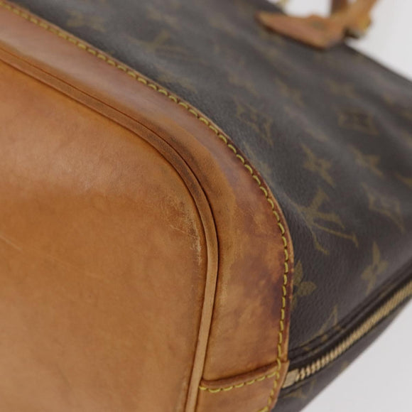 LOUIS VUITTON Monogram Alma Hand Bag M51130 LV Auth BA12727