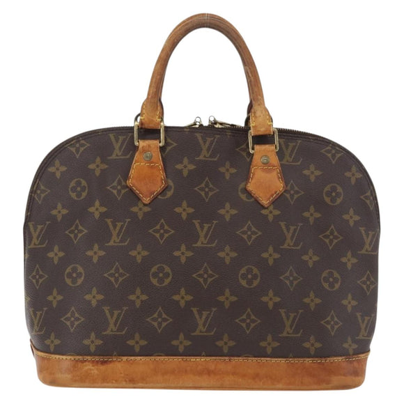 LOUIS VUITTON Monogram Alma Hand Bag M51130 LV Auth BA12727