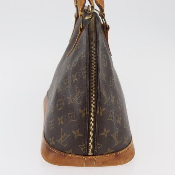 LOUIS VUITTON Monogram Alma Hand Bag M51130 LV Auth BA12727