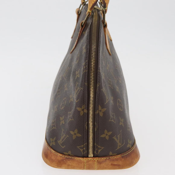 LOUIS VUITTON Monogram Alma Hand Bag M51130 LV Auth BA12727