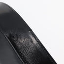 Salvatore Ferragamo Gancini Tote Bag Patent Leather Black Silver Auth BA12729-8