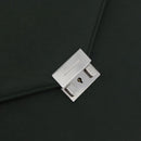 BURBERRY Business Bag Leather Green Silver Auth BA12730-17