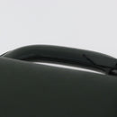 BURBERRY Business Bag Leather Green Silver Auth BA12730-8