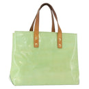 LOUIS VUITTON Monogram Vernis Reade PM Bag Peppermint M91307 LV Auth BA12731-1