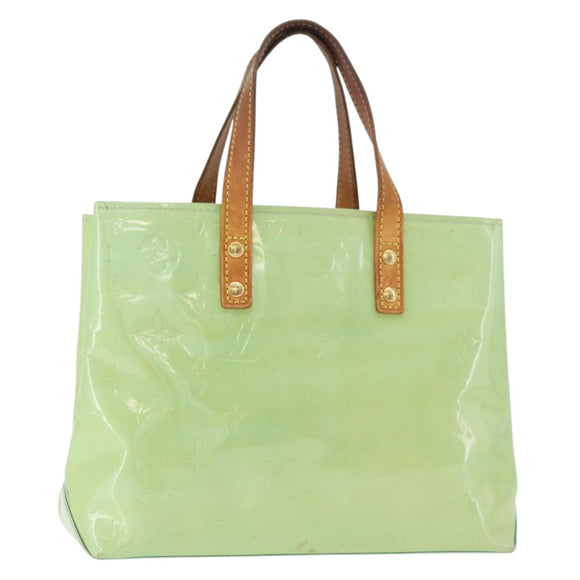 LOUIS VUITTON Monogram Vernis Reade PM Bag Peppermint M91307 LV Auth BA12731