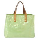 LOUIS VUITTON Monogram Vernis Reade PM Bag Peppermint M91307 LV Auth BA12731-2
