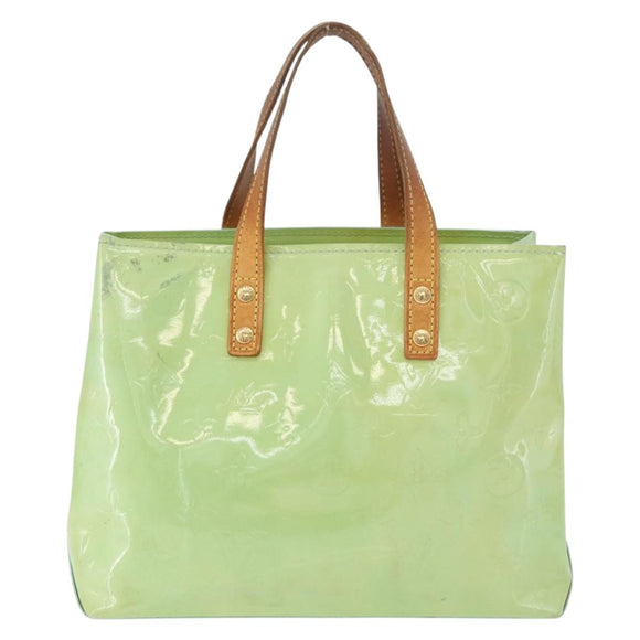LOUIS VUITTON Monogram Vernis Reade PM Bag Peppermint M91307 LV Auth BA12731