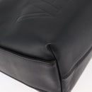 VALENTINO Hand Bag Leather Black Gold Auth BA12733A-9