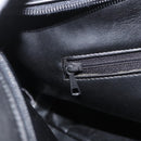VALENTINO Hand Bag Leather Black Gold Auth BA12733A-20