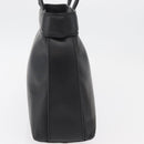VALENTINO Hand Bag Leather Black Gold Auth BA12733A-3