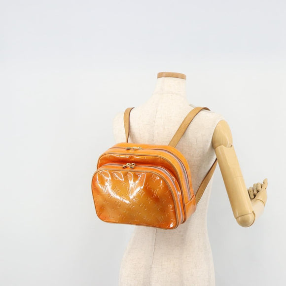 LOUIS VUITTON Vernis Marley Backpack Marshmallow Pink M91039 LV Auth BA12738