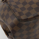 LOUIS VUITTON Damier Ebene Belem MM Hand Bag N51174 LV Auth BA12741-16