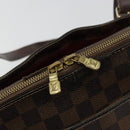LOUIS VUITTON Damier Ebene Belem MM Handtas N51174 LV Auth BA12741-19