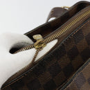 LOUIS VUITTON Damier Ebene Belem MM Handtas N51174 LV Auth BA12741-10