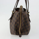LOUIS VUITTON Damier Ebene Belem MM Hand Bag N51174 LV Auth BA12741-4