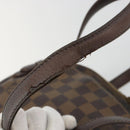 LOUIS VUITTON Damier Ebene Belem MM Hand Bag N51174 LV Auth BA12741-8