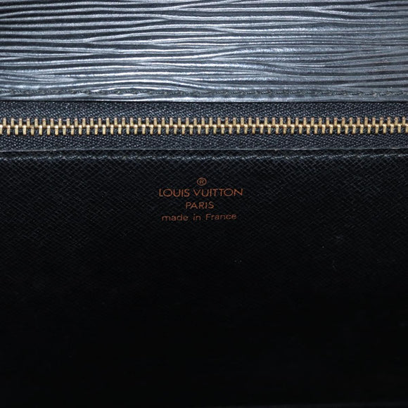 LOUIS VUITTON Epi Monceau 28 Hand Bag Black M52122 LV Auth BA12742