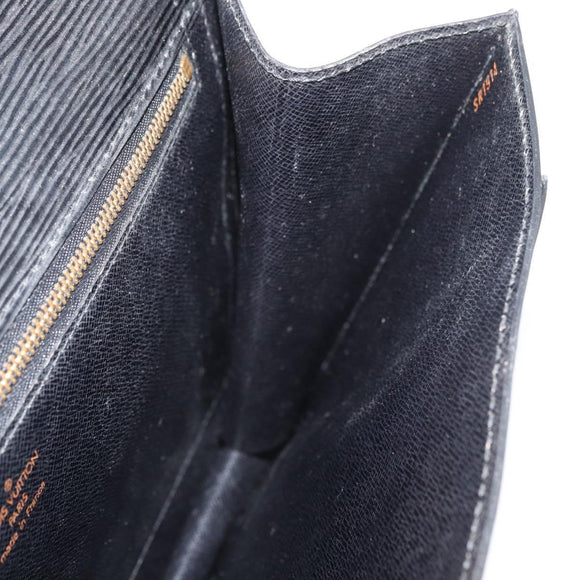 LOUIS VUITTON Epi Monceau 28 Hand Bag Black M52122 LV Auth BA12742