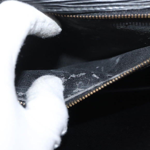 LOUIS VUITTON Epi Monceau 28 Hand Bag Black M52122 LV Auth BA12742