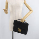 LOUIS VUITTON Epi Monceau 28 Hand Bag Black M52122 LV Auth BA12742-27