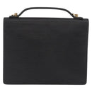 LOUIS VUITTON Epi Monceau 28 Hand Bag Black M52122 LV Auth BA12742-2