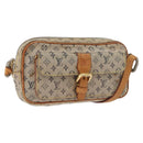 LOUIS VUITTON Monogram Mini Juliet MM Shoulder Bag Blue M92004 LV Auth BA12745-1